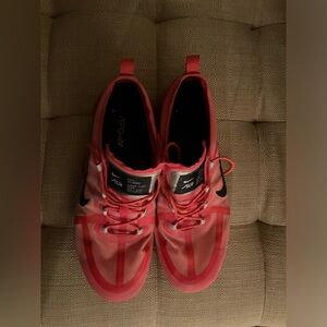 Nike Men's Red VaporMax Athletic Shoe